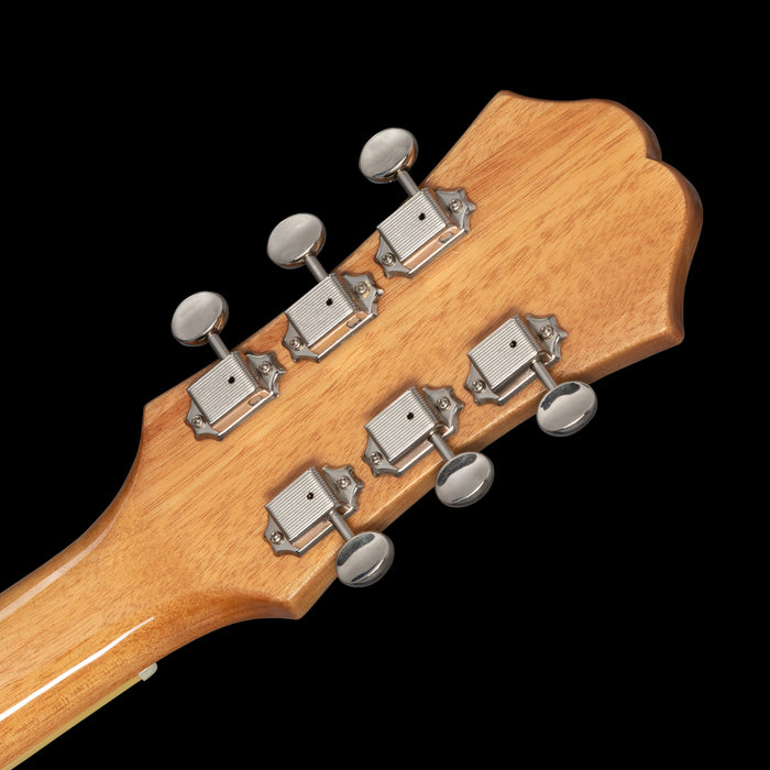 Epiphone Casino Archtop Natural Electric Guitar Headstock Back