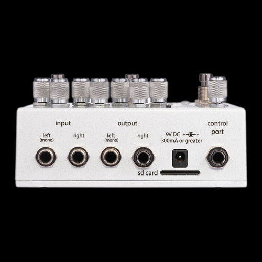Empress Effects Echosystem Dual Engine Delay Guitar Effect Pedal Back