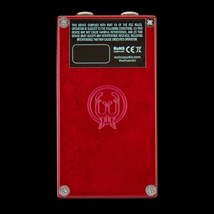 Walrus Audio Eras 5-State Distortion Guitar Effect Pedal Back
