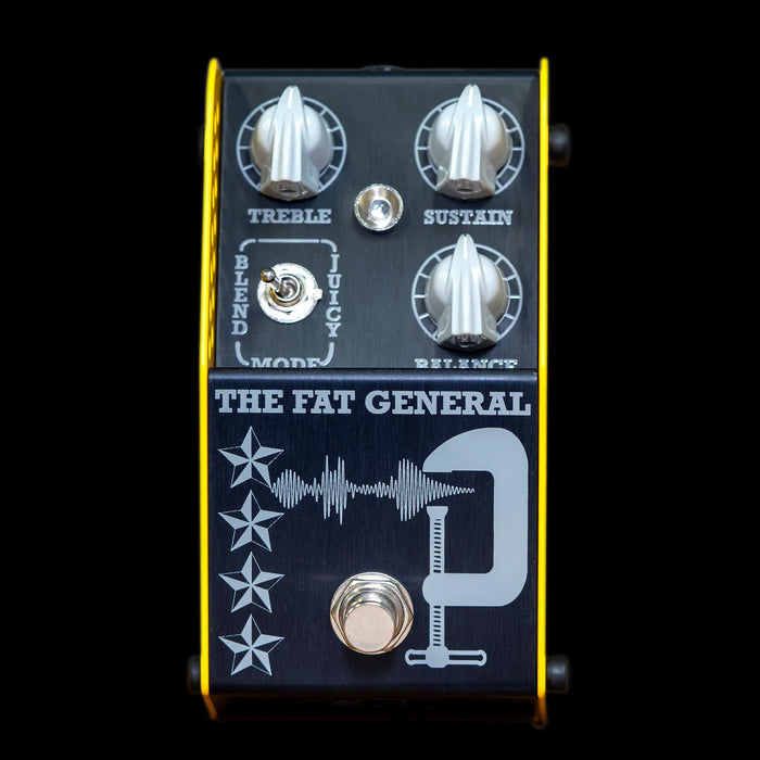 Thorpy FX The Fat General Parallel Compressor V2 Guitar Pedal Front
