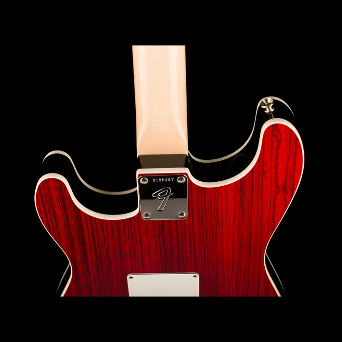 Fender Custom Shop Masterbuilt Dennis Galuszka Zebrawood 1966 Stratocaster NOS Red Stain
