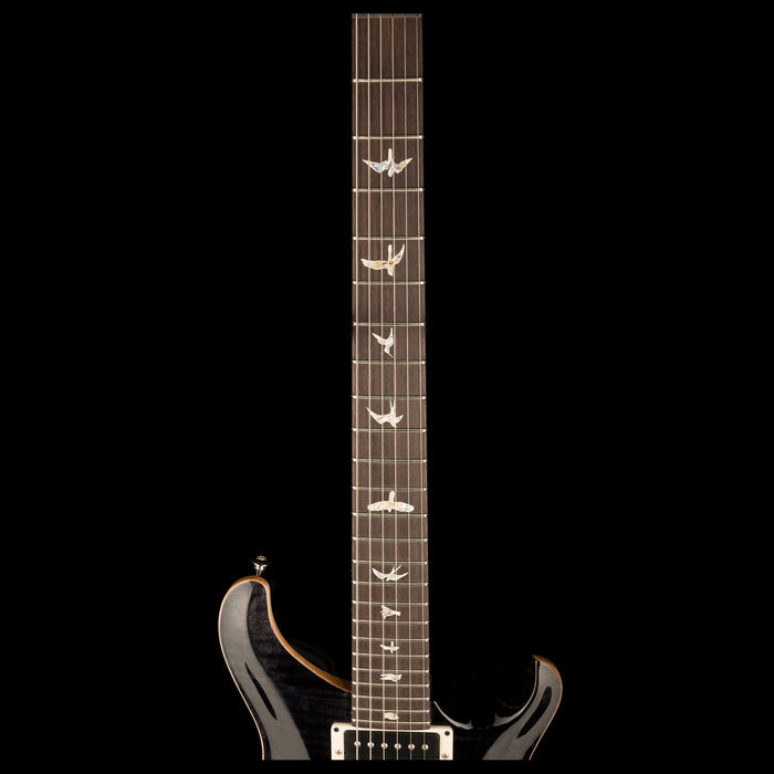PRS Core Custom 24 Piezo Pattern Thin Gray Black Fingerboard