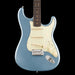 Fender American Ultra Luxe Vintage '60s Stratocaster Ice Blue Metallic Electric Guitar Front Crop