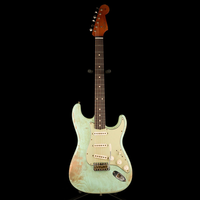 Fender Custom Shop Masterbuilt Paul Waller 1961 Stratocaster Heavy Weathered Surf Green