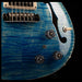 PRS Core Hollowbody II Piezo Faded Blue Jean Closeup Controls