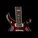 PRS Core McCarty 594 Pattern Vintage Fire Red Burst Contour Angle Down