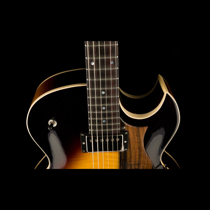 Heritage H-575 Hollow Original Sunburst Electric Guitar with Case