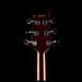 PRS S2 Custom 24 Black Amber Back Headstock