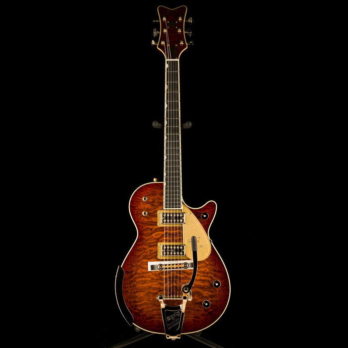 Gretsch Limited Edition G6134TGQM-59 Quilt Classic Penguin with Bigsby Forge Glow