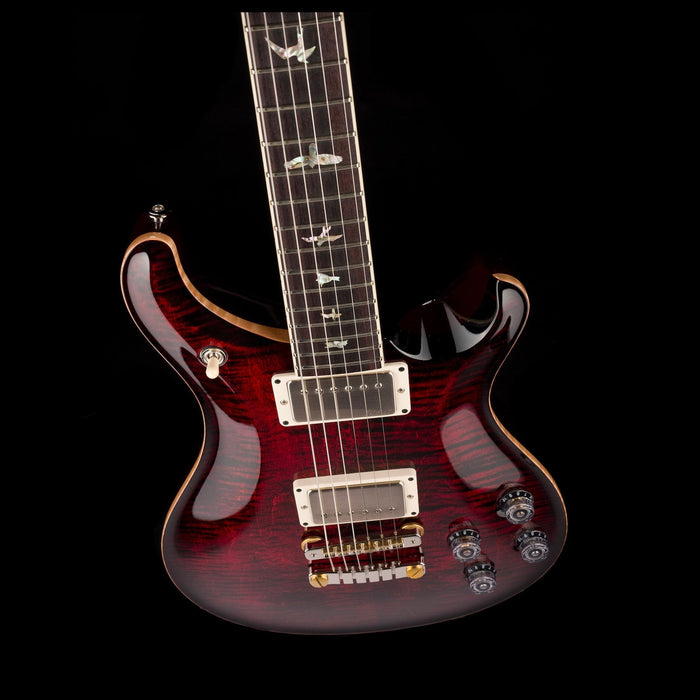 PRS Core McCarty 594 Pattern Vintage Fire Red Burst Front Angle Down