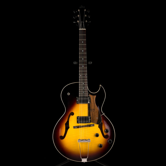 Heritage H-575 Hollow Original Sunburst Electric Guitar with Case