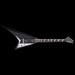 Jackson MJ Series Rhoads RRT Ebony Fingerboard Gloss Black Front Angle Down