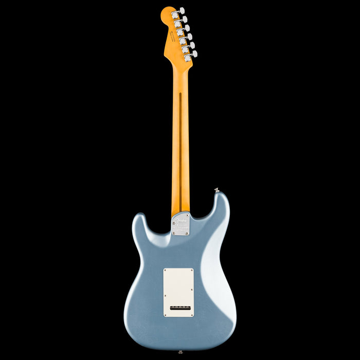 Fender American Ultra Luxe Vintage '60s Stratocaster Ice Blue Metallic Electric Guitar Back