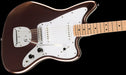 Squier Affinity Series Jaguar Maple Fingerboard White Pickguard Mystic Metallic Brown Contour Body