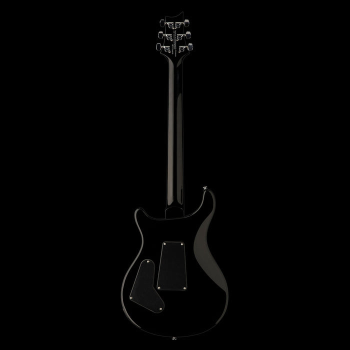 PRS SE Custom 24 Floyd Carve Top Charcoal Burst Back