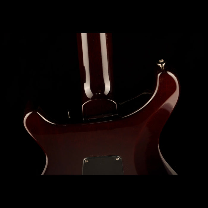 PRS S2 Custom 24 Black Amber Back Top Contour