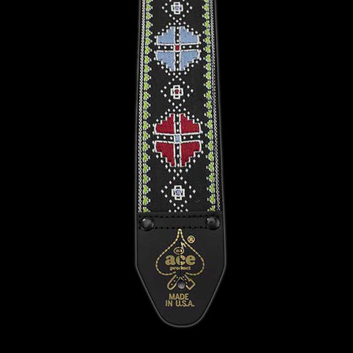 D'Andrea Ace Straps - Vintage Reissue Crossroads Multi Color Strap - DN-ACE-12