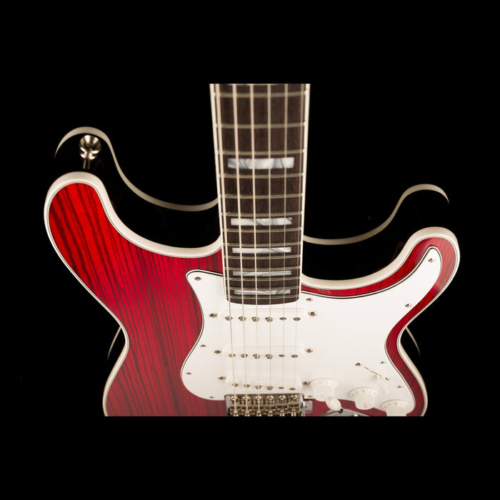 Fender Custom Shop Masterbuilt Dennis Galuszka Zebrawood 1966 Stratocaster NOS Red Stain