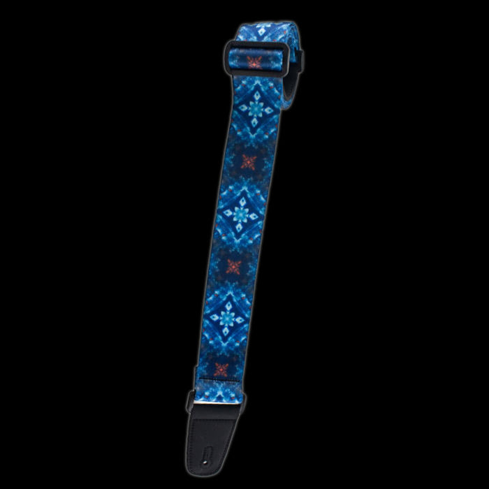 Henry Hiller Nylon Series Artist Sublimation Blue Kaleidoscope Strap - HSUB2-69