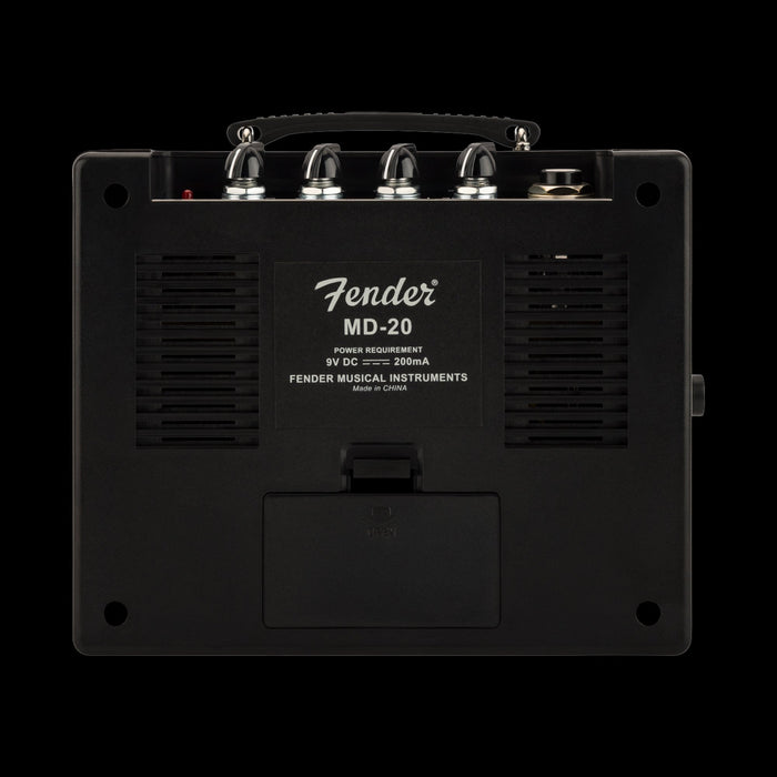 
Fender MD20 Mini Deluxe Black Battery-Powered Guitar Amp Combo