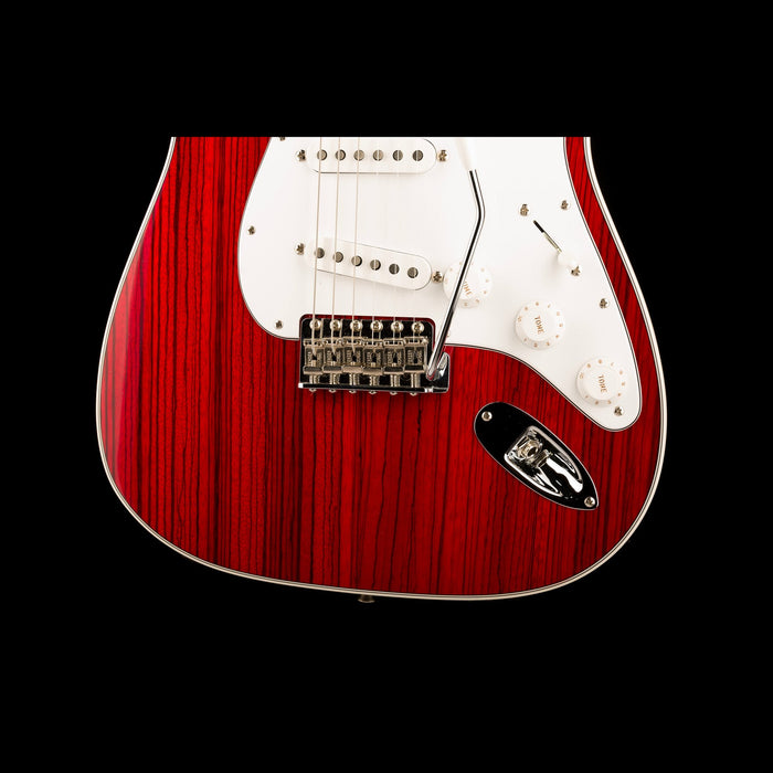 Fender Custom Shop Masterbuilt Dennis Galuszka Zebrawood 1966 Stratocaster NOS Red Stain