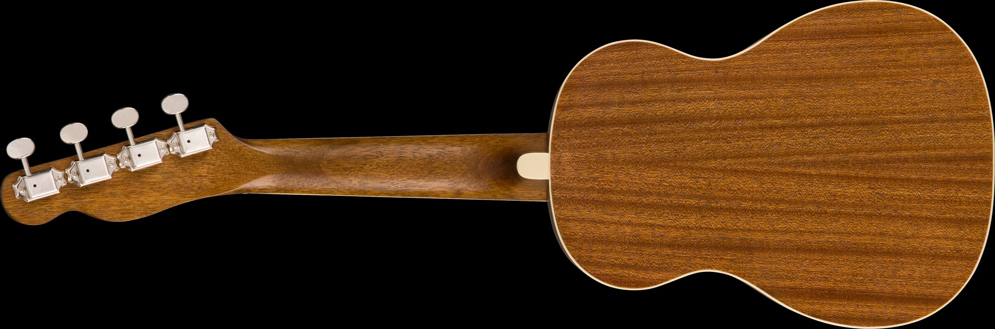 Fender Zuma Concert Ukulele Walnut Fingerboard Natural Back