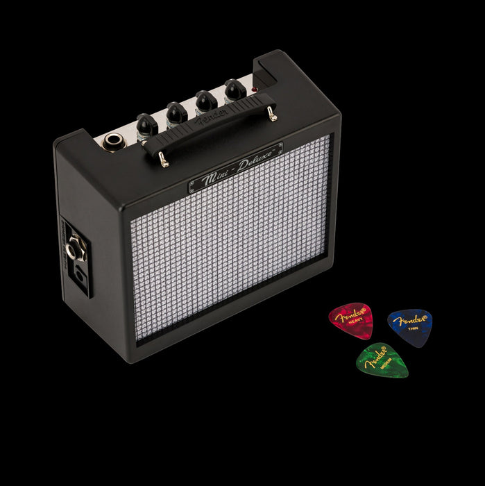 
Fender MD20 Mini Deluxe Black Battery-Powered Guitar Amp Combo