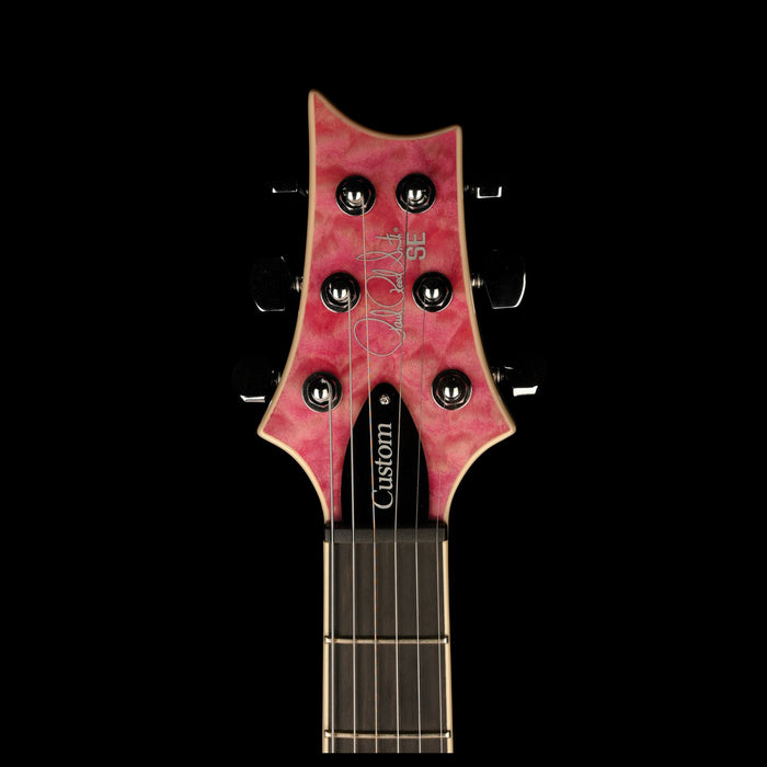 PRS SE Custom 24 Quilt Violet Headstock