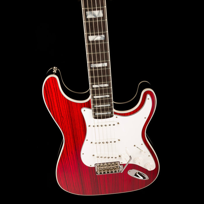 Fender Custom Shop Masterbuilt Dennis Galuszka Zebrawood 1966 Stratocaster NOS Red Stain