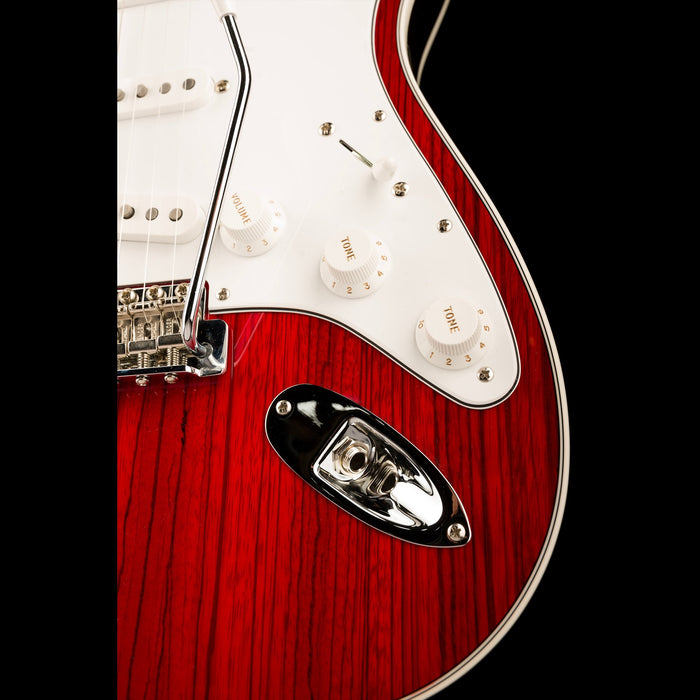 Fender Custom Shop Masterbuilt Dennis Galuszka Zebrawood 1966 Stratocaster NOS Red Stain