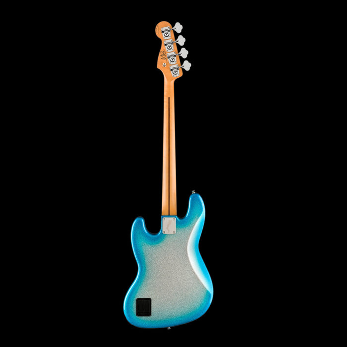 Fender Limited Player Plus x Blu DeTiger Jazz Bass Sky Burst Sparkle (Chambered) With Gig Bag Back