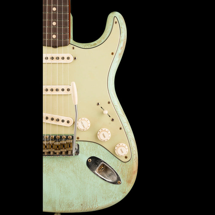 Fender Custom Shop Masterbuilt Paul Waller 1961 Stratocaster Heavy Weathered Surf Green