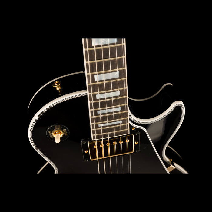 Gibson Custom Shop Les Paul Custom with Ebony Fingerboard Gloss Ebony with Case
