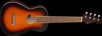 Fender Avalon Tenor Ukulele Walnut Fingerboard 2-Color Sunburst Front Angle