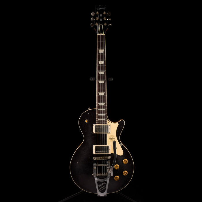 Heritage Custom Shop Custom Core H-150 Artisan Aged with Bigsby Space Black with Case