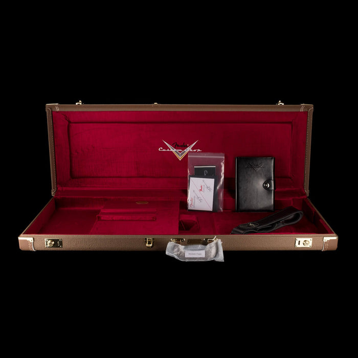 Fender Custom Shop Truetone Tortoise Set 1966 Jazzmaster Closet Classic Olympic White With Case