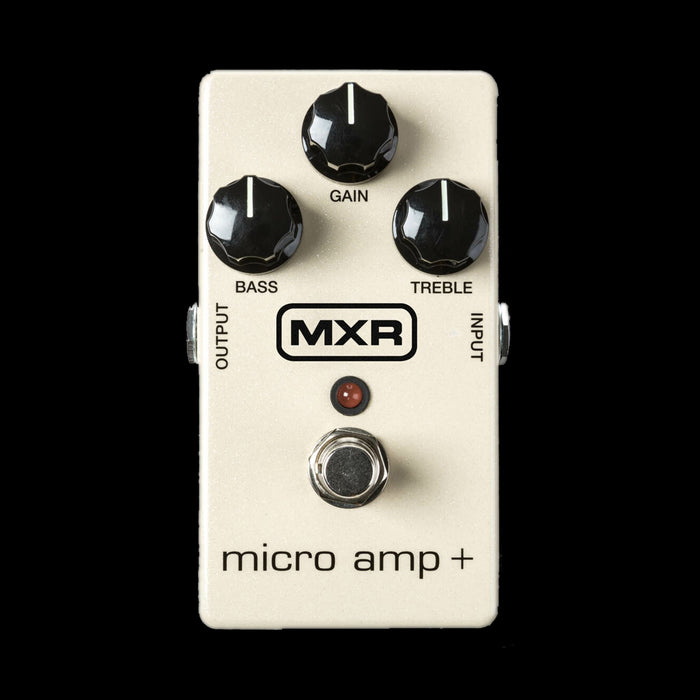 MXR M233 Micro Amp+ Boost Guitar Effect Pedal Front