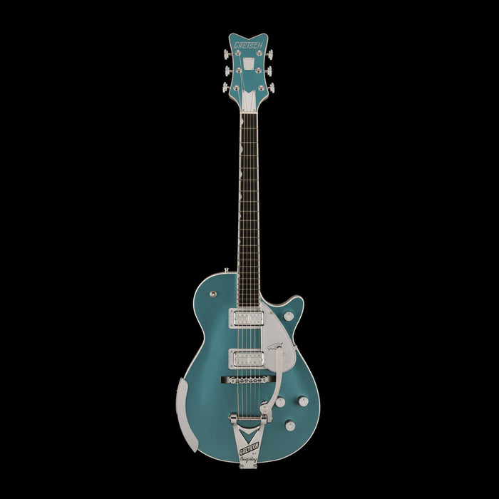 Gretsch G6134T-140 LTD 140th Double Platinum Penguin With Bigsby Two-Tone Stone Platinum/Pure Platinum With Case