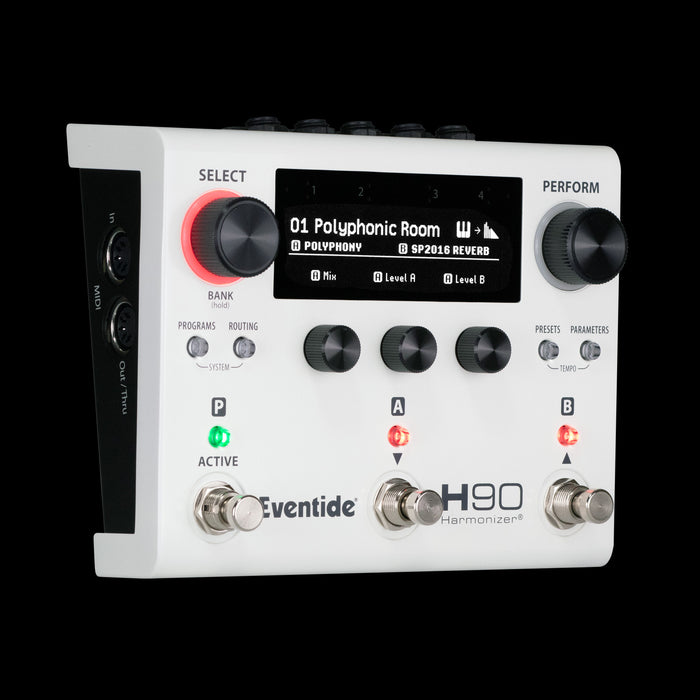 Eventide H90 Harmonizer Guitar Effect Pedal Front Angle Right