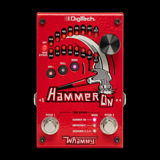 Digitech HammerOn Instantaneous Pitch-Shifter Pedal Front