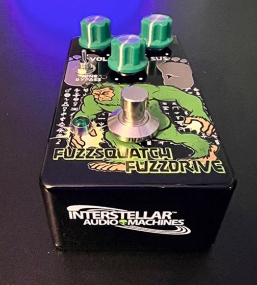 Interstellar Audio Machines FuzzSquatch FuzzDrive Pedal