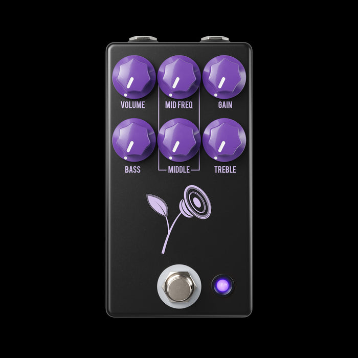JHS Violet Lari Basilio Signature Black Pedal Front