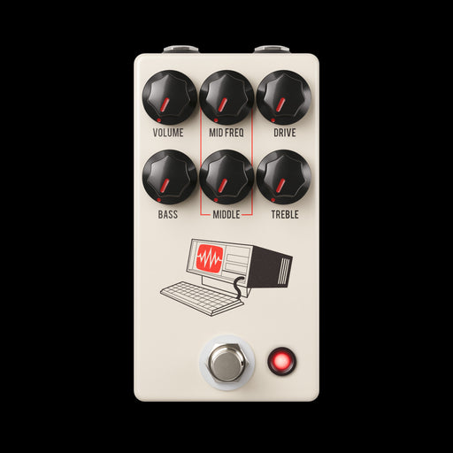 JHS Hard Drive Distortion Tan Pedal