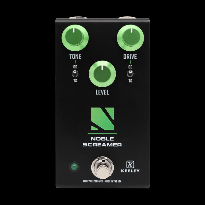 Keeley Noble Screamer Overdrive Guitar Effect Pedal Front