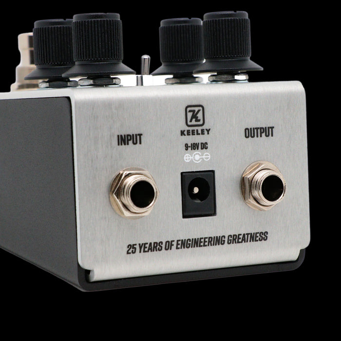Keeley Compressor Plus Germanium Pedal Top Angle