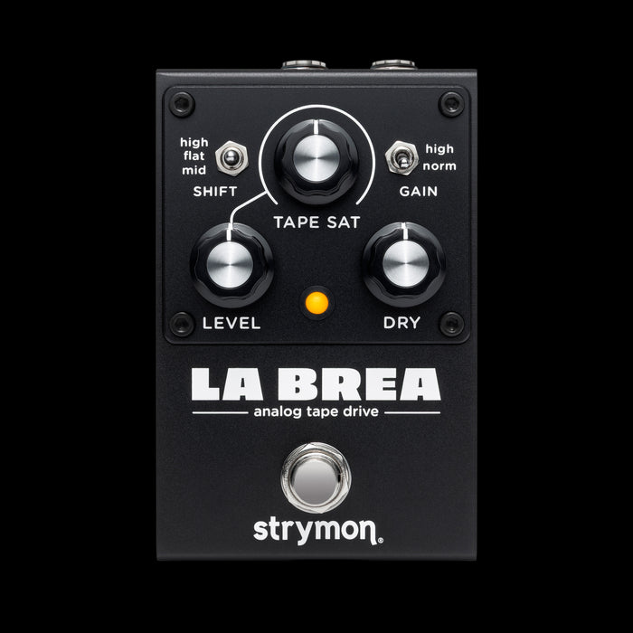 Strymon La Brea Analog Tape Drive Pedal Front 