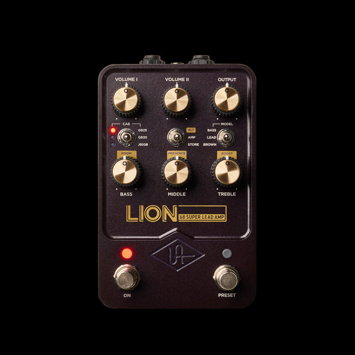 Universal Audio UAFX Lion 68 Super Lead Amp Overdrive Pedal