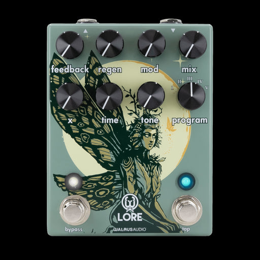 Walrus Audio Lore Reverse Soundscape Generator Reverb/Delay/Octave Front 