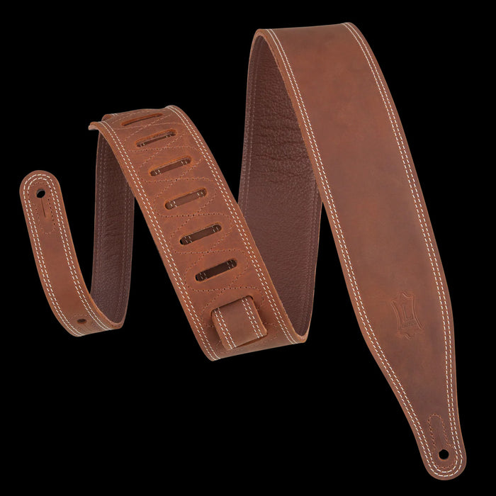 Levy's M17BDS-BRN Butter Series Brown Strap Folded
