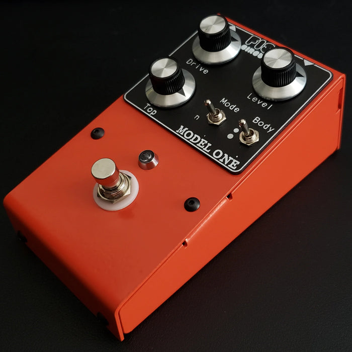 Fish Circuits Model One Overdrive Pedal Front Angle